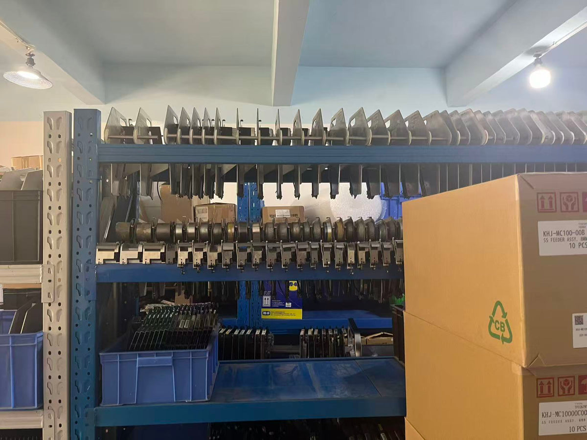 SMT spare parts — feeders, nozzles