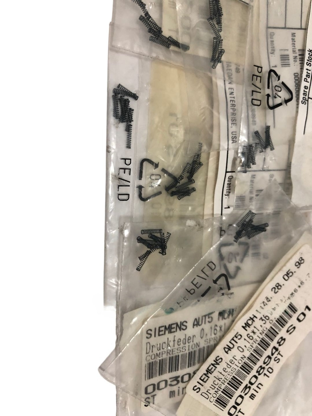 00308948S01 Siemens SIPLACE Compression Spring